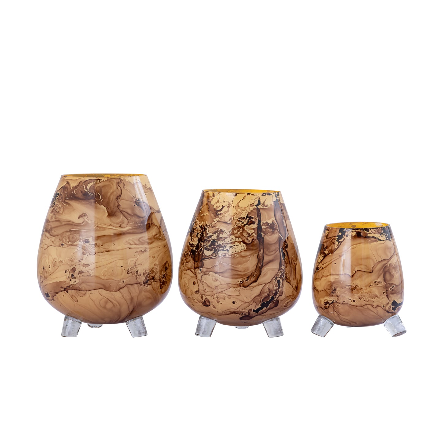 Jamillia Brown Round Glass Stormlight On Feet L