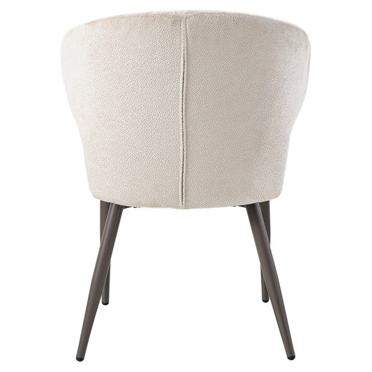 Ares Beige Dining Chair Aphrodite 3 Clay Leg (set of 2)