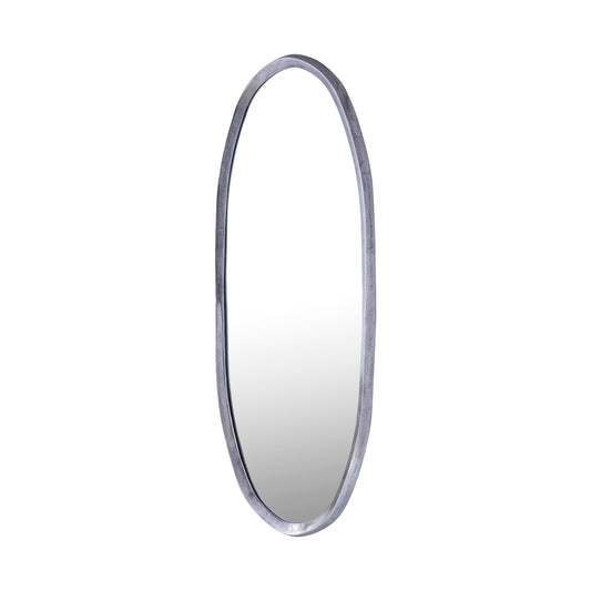 Limera Nickel Alu Oval Mirror Irregular Border M