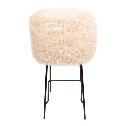 Leander Bar Chair Hair Beige (set of 2)