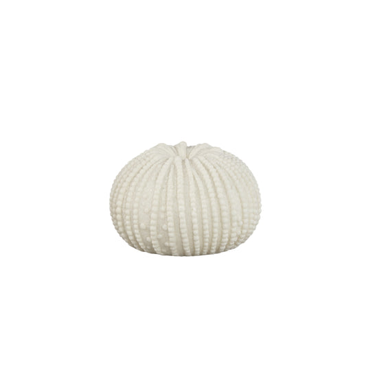 Graeme White Poly Sea Urchin Shaped LED Lamp