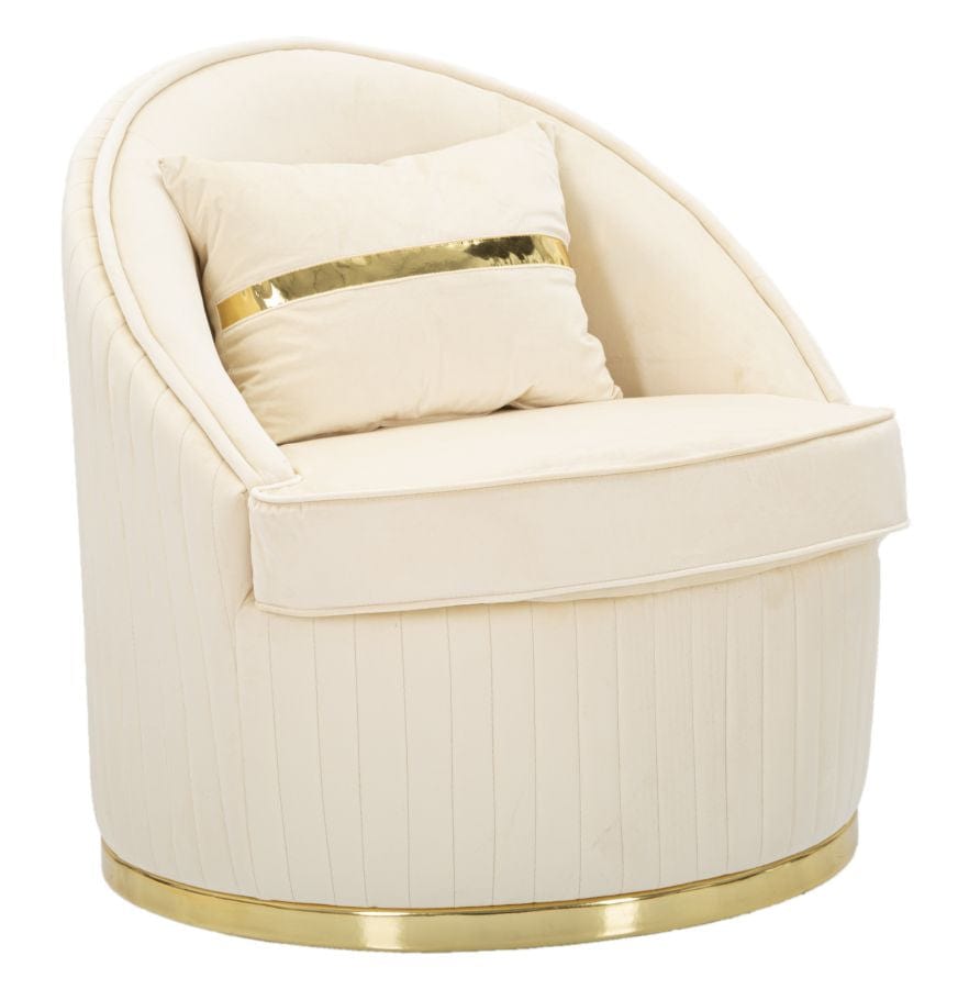 Mauro Ferretti ARMCHAIR SPACE PLUS CREAM CM Ø75X80