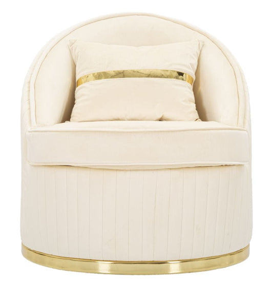 Mauro Ferretti ARMCHAIR SPACE PLUS CREAM CM Ø75X80