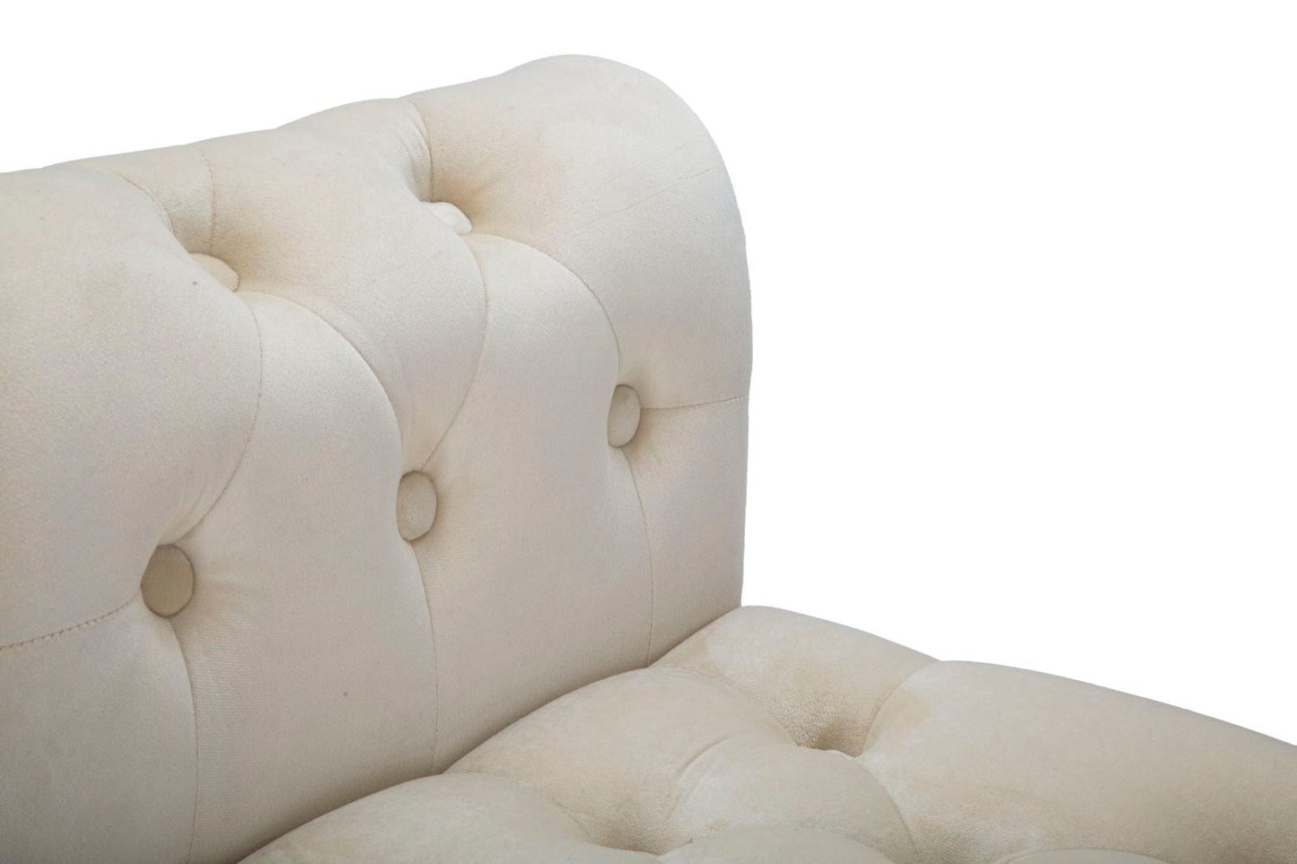 Mauro Ferretti BENCH PARIS CREMA/GOLD CM 120X40X60