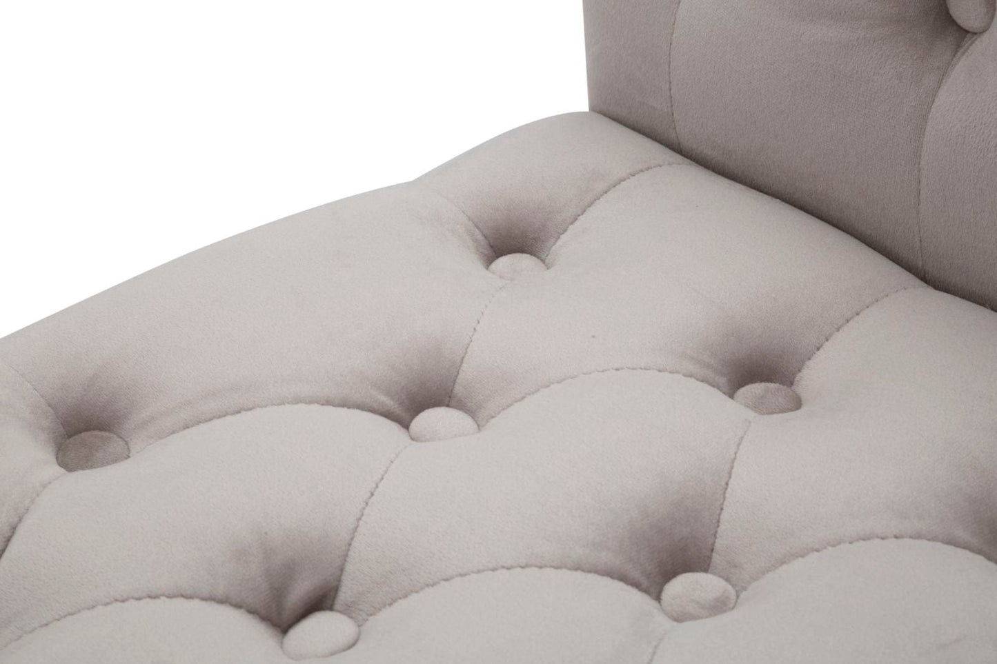 Mauro Ferretti BENCH PARIS GRIGIA/GOLD CM 120X40X60