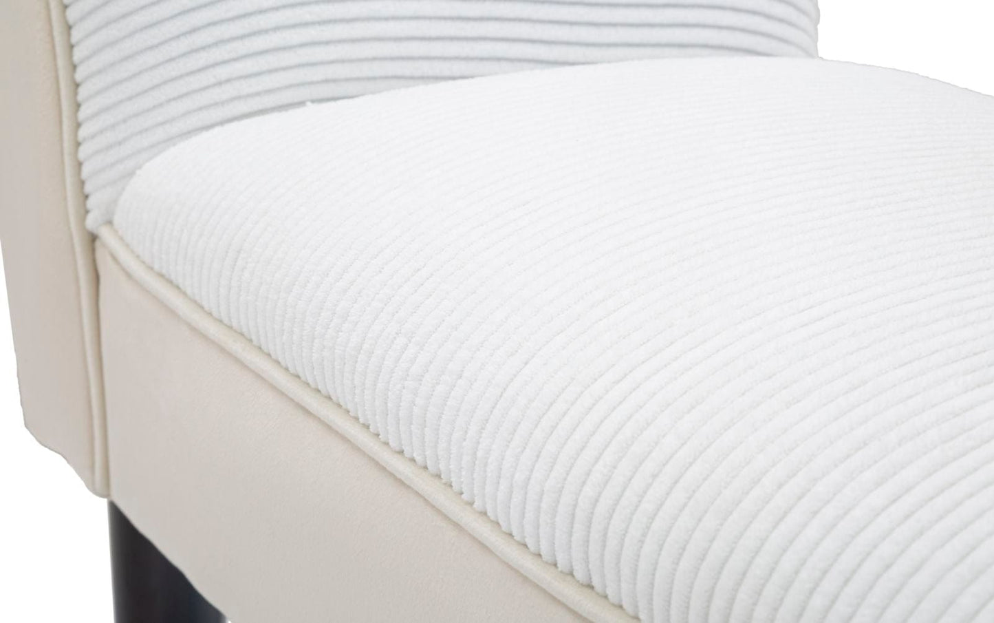 Mauro Ferretti BENCH VELVET CREMA CM 102X31X51