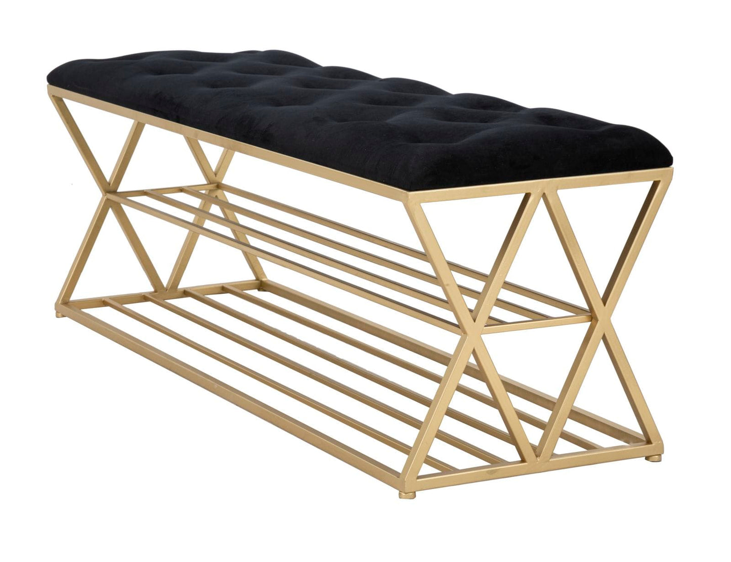 Mauro Ferretti BENCH WITH SHOES SHELF CM 120X40X45