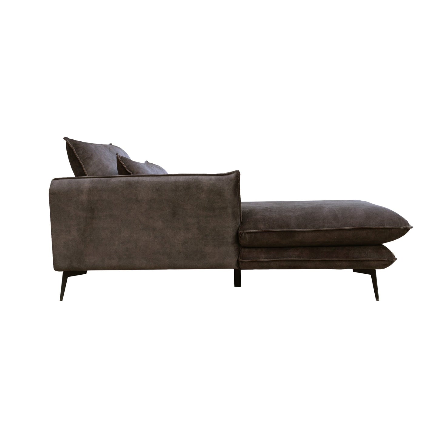 PTMD Flow Sofa chaise longue L Adroa Grijs KD
