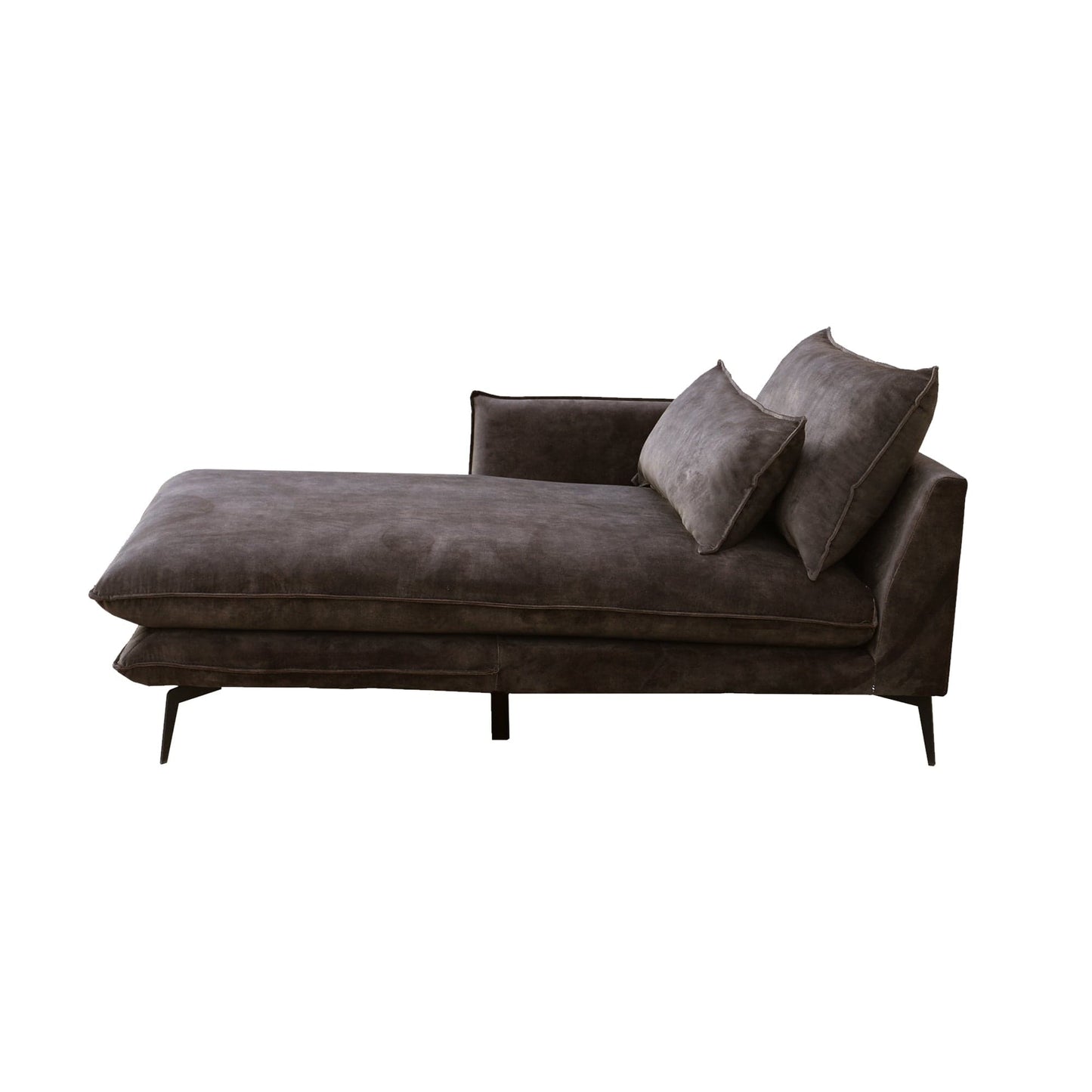 PTMD Flow Sofa chaise longue L Adroa Grijs KD