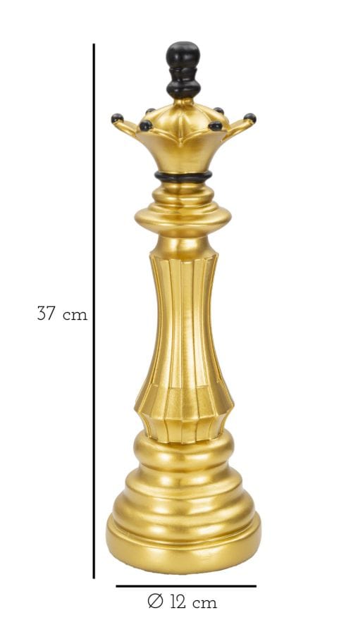 Mauro Ferretti GOLD AND BLACK QUEEN CM Ø 12X37