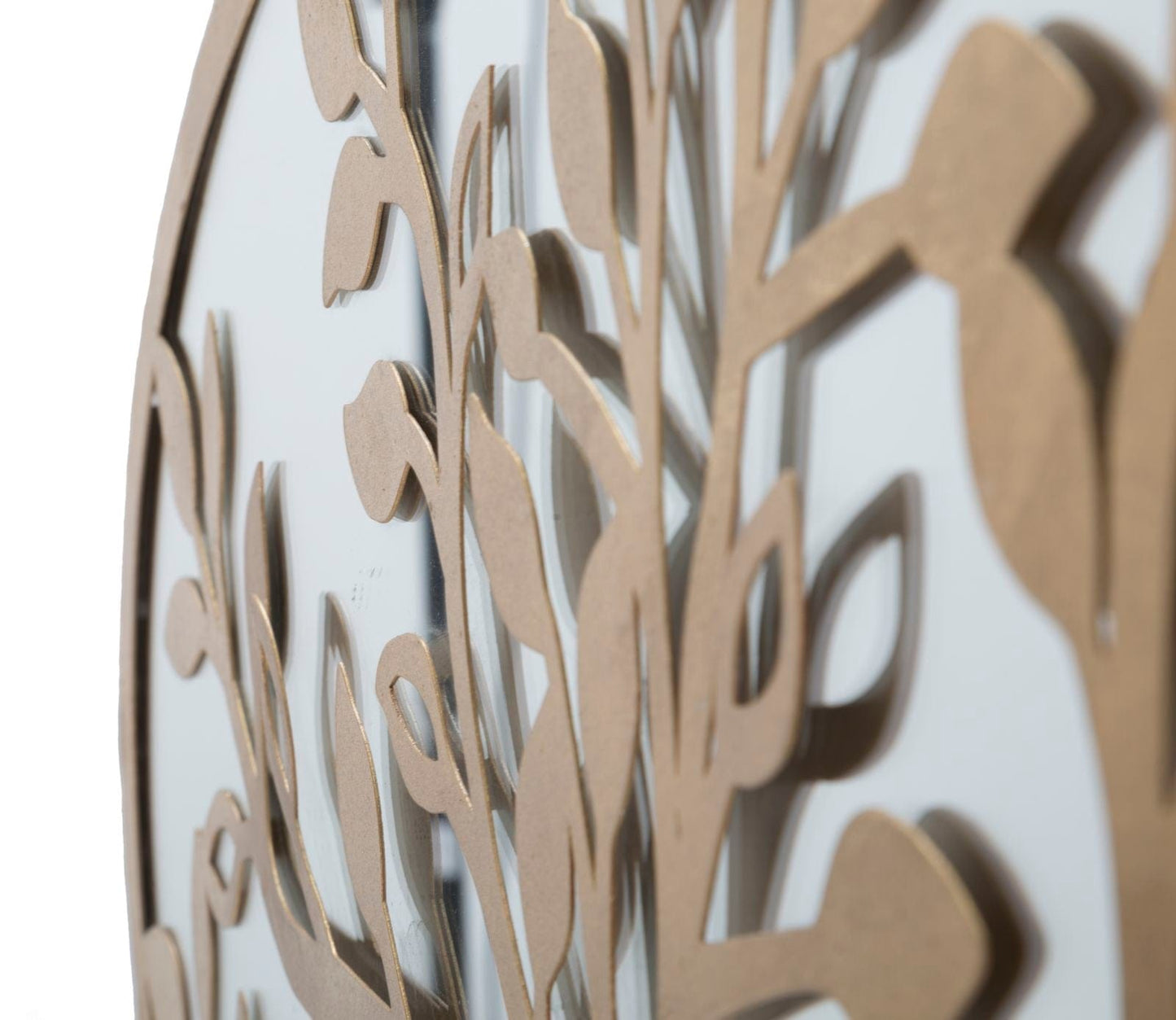 Mauro Ferretti IRON WALL PANEL ALBERO DELLA VITA MIRROR CM 120X2X60