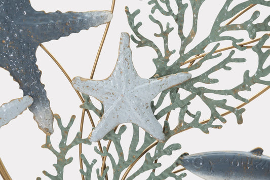 Mauro Ferretti IRON WALL PANEL SEA STAR CM 95,3X5X53,3