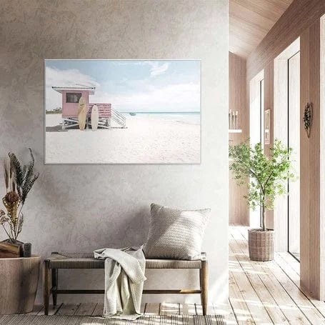 PTMD Kunst aan de muur - Strandleven-