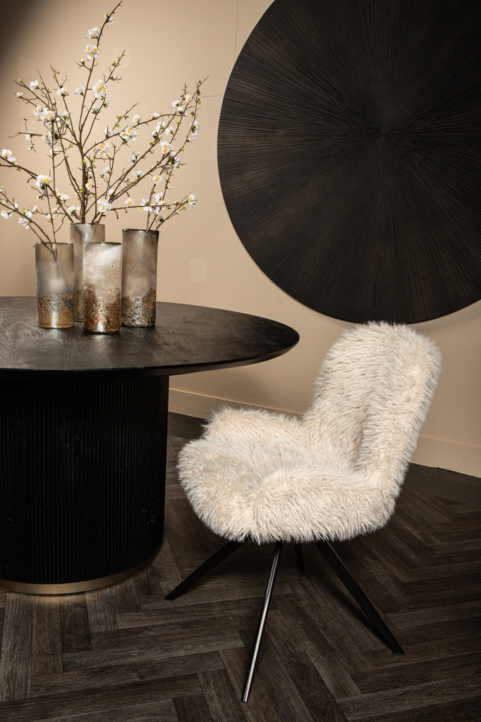 Leander Eetkamerstoel Haar Beige