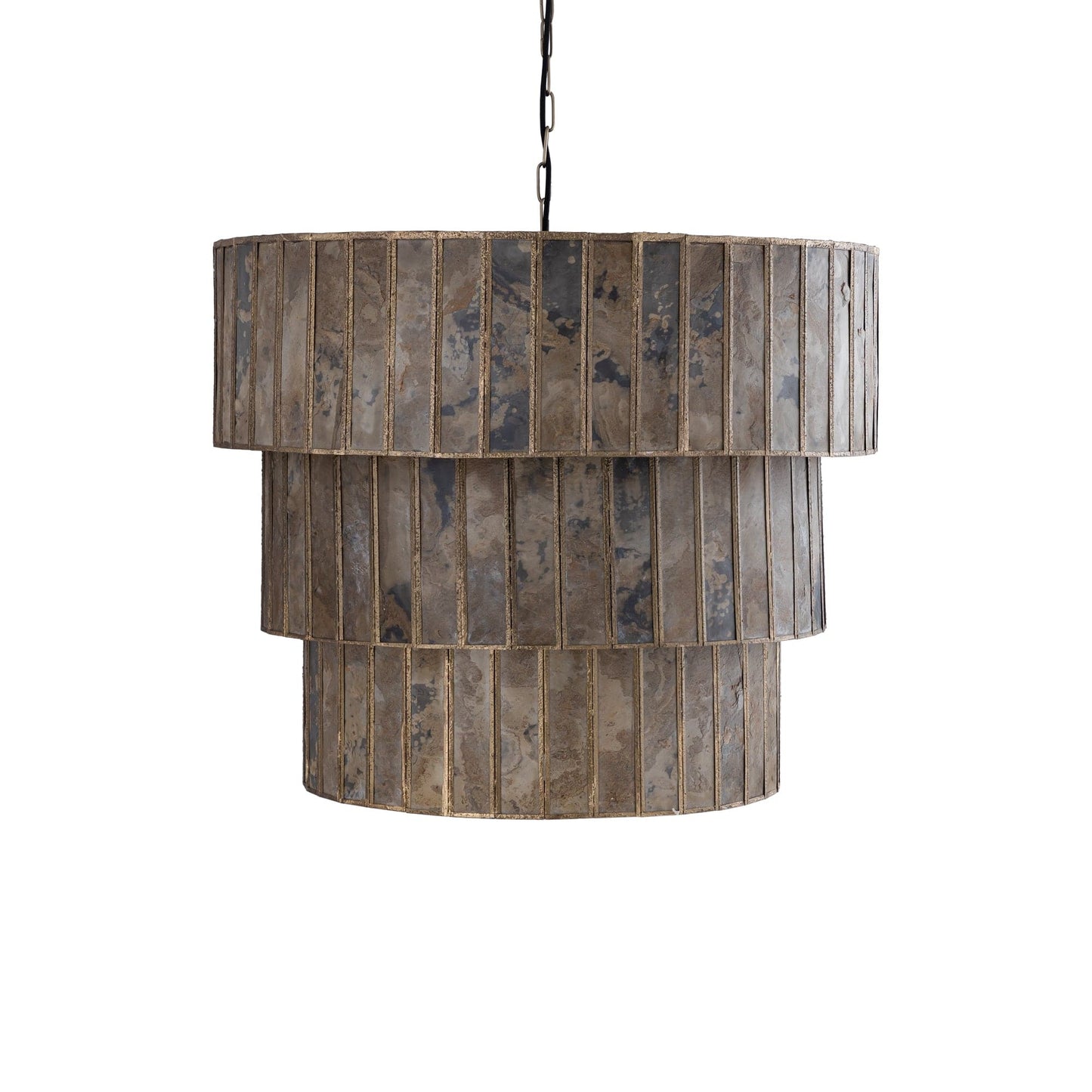 PTMD Levan Messing steenfineer hanglamp 3 lagen