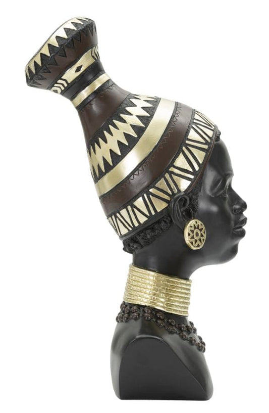 Mauro Ferretti MASSAI WOMAN TRIBE CM 23X19X38,5