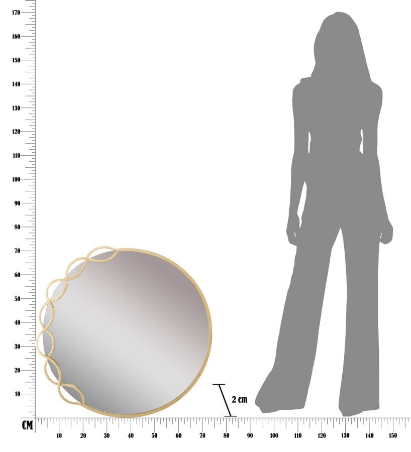 Mauro Ferretti MIRROR ELEONOR CM 73,5X2X72