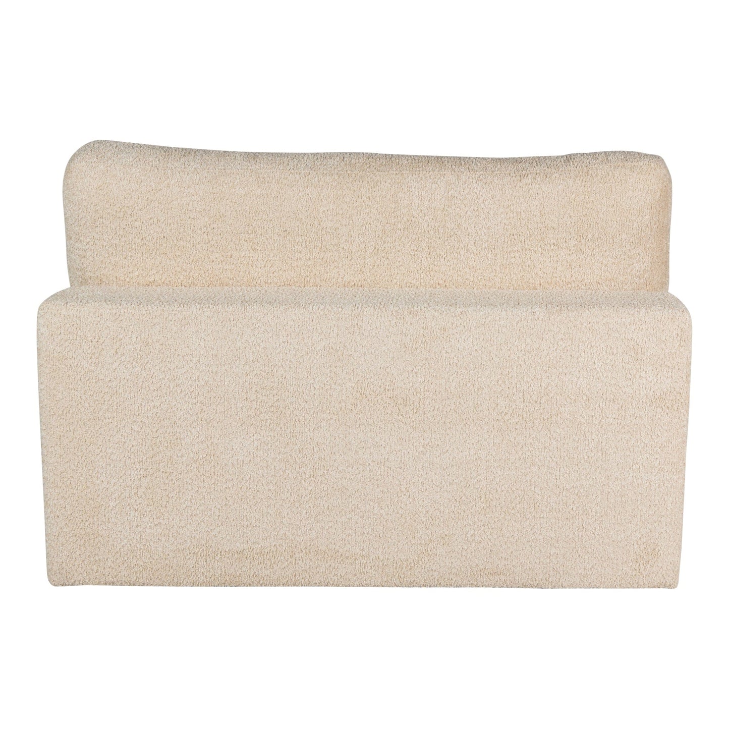 PTMD Nilla bank chaise longue zonder arm SiC Ant3 Sand