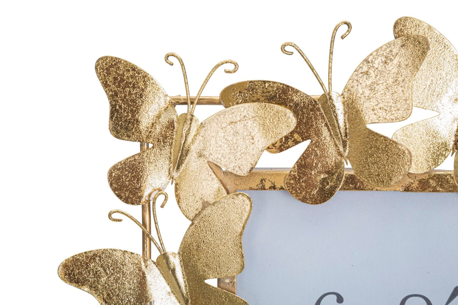 Mauro Ferretti PHOTO FRAME BUTTERFLY GLAM CM 28X11,5X30,5 (INSIDE SIZES CM 15X20)