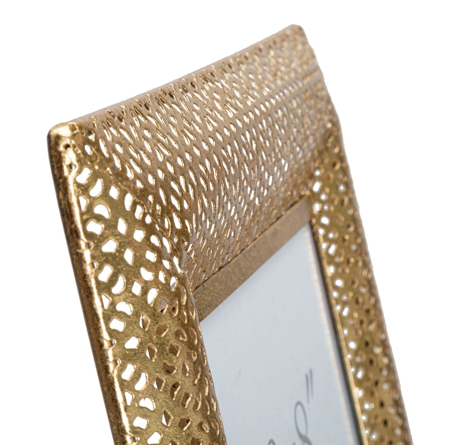 Mauro Ferretti PHOTO FRAME GLAM HOLES CM 25X12X31 (INSIDE SIZES CM 15X20)