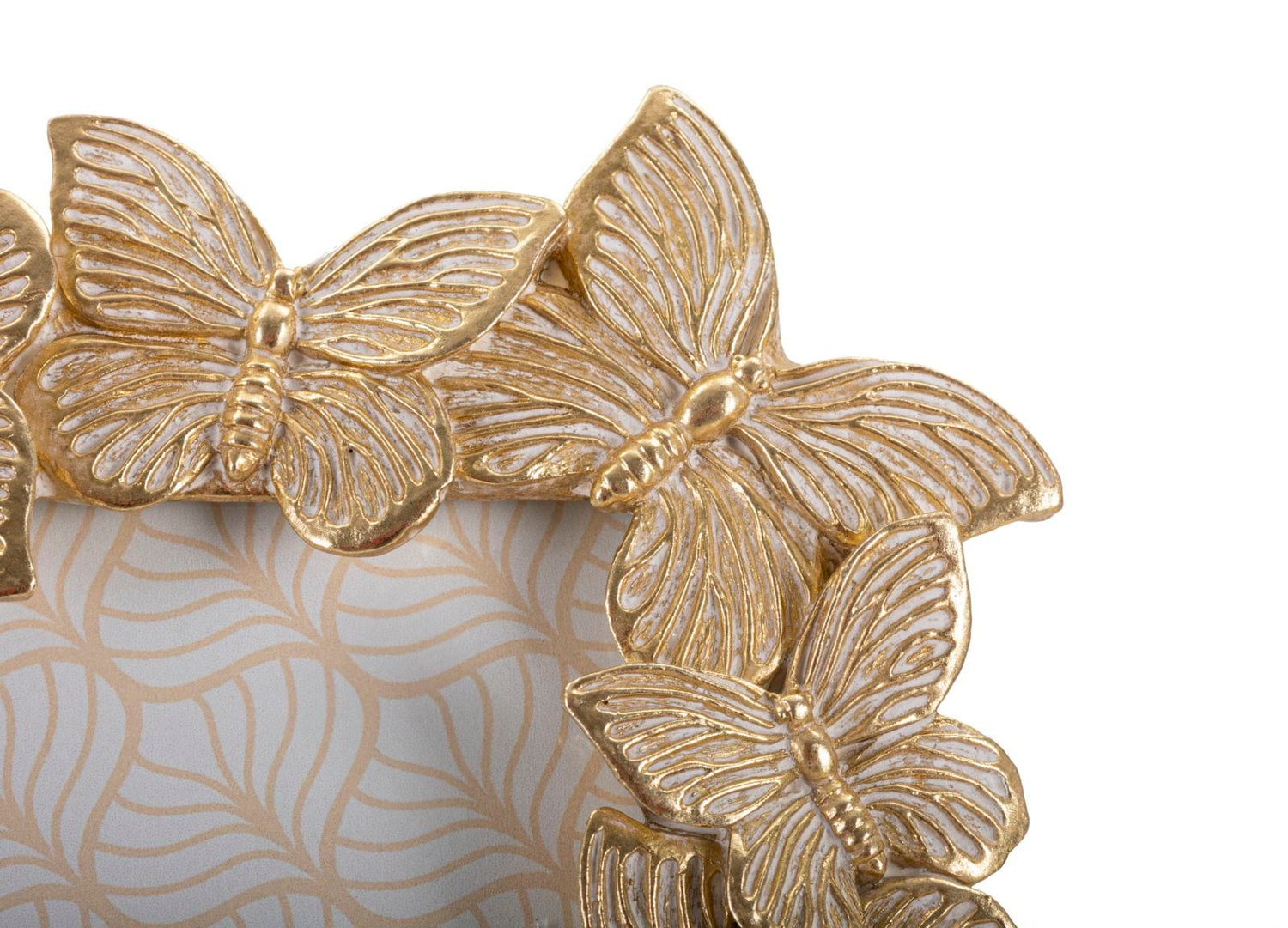 Mauro Ferretti PHOTOFRAME FARFALLE GLOD CM 22,3X2,3X27,8 (INSIDE PHOTO SIZE CM 15X20)