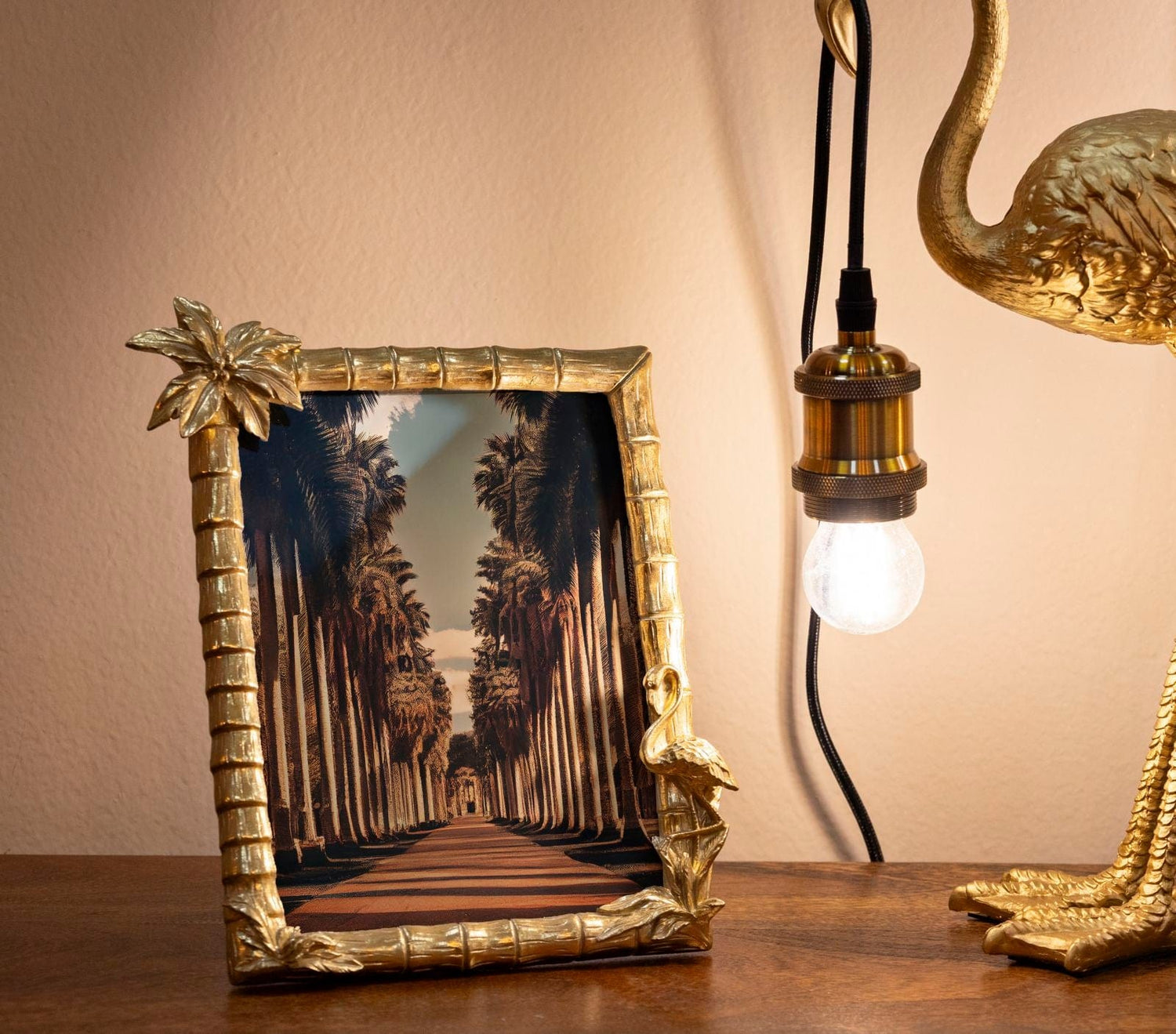 Mauro Ferretti PHOTOFRAME FLAMINGO CM 25X2,8X21 (INSIDE PHOTO SIZE CM 15X20)