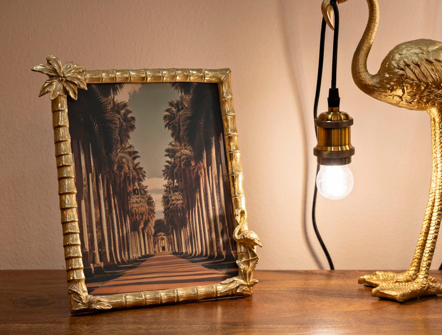 Mauro Ferretti PHOTOFRAME FLAMINGO CM 30X2,8X26 (INSIDE PHOTO SIZE CM 20X25)