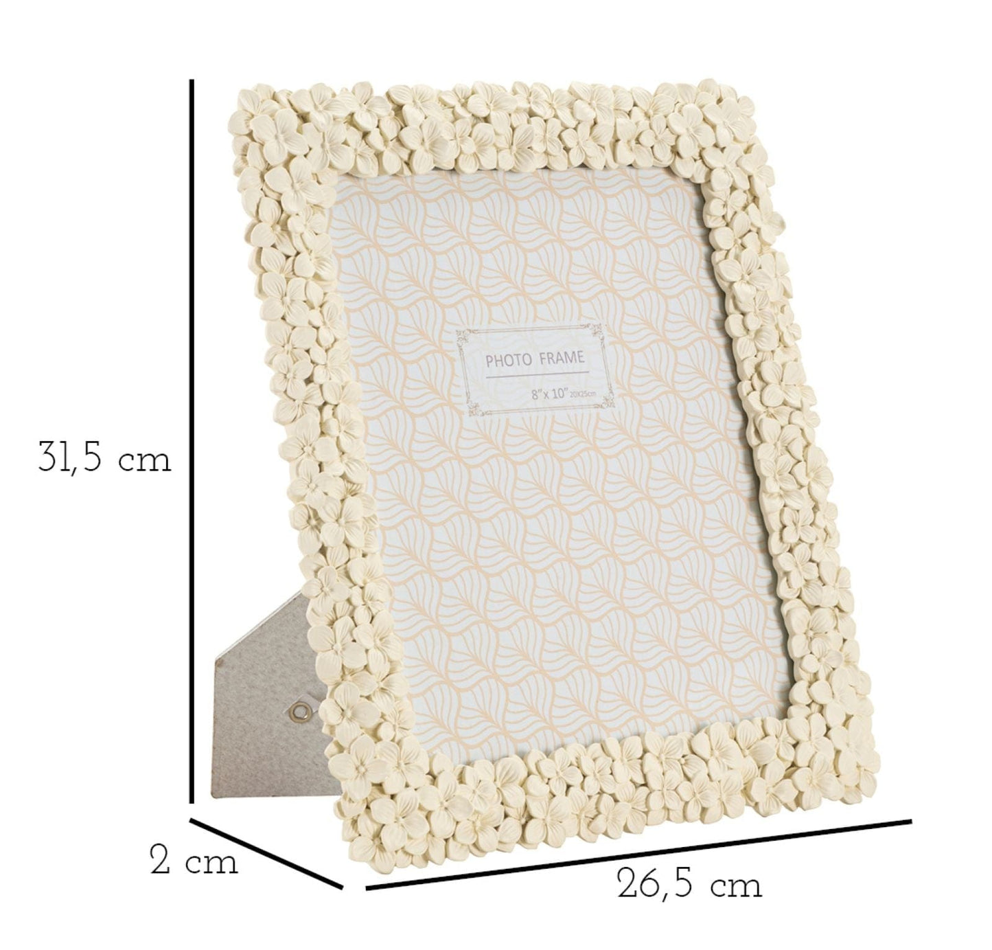 Mauro Ferretti PHOTOFRAME FLOTY CM 26,5X2X31,5 (INSIDE PHOTO SIZE CM 20X25)