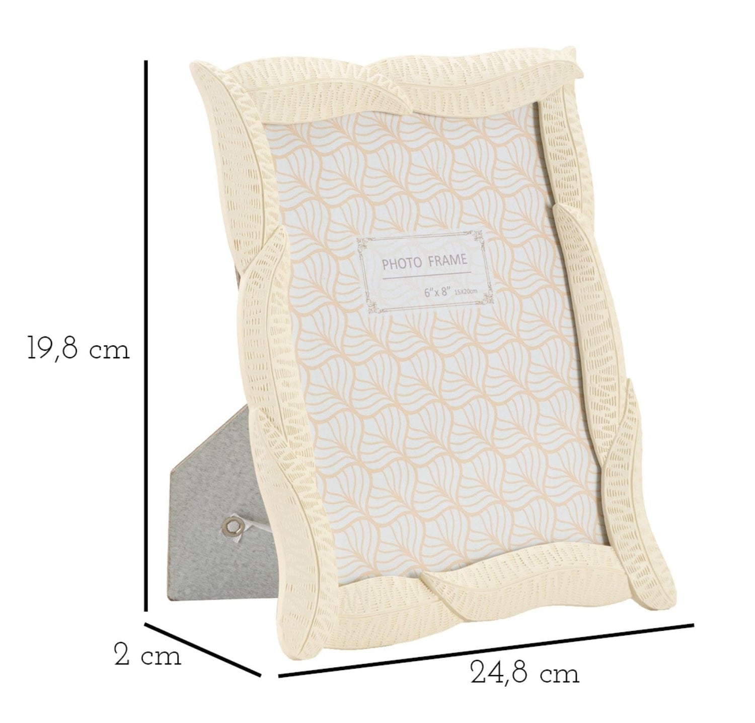 Mauro Ferretti PHOTOFRAME SNAKE CM 19,8X2X24,8 (INSIDE PHOTO SIZE CM 15X20)