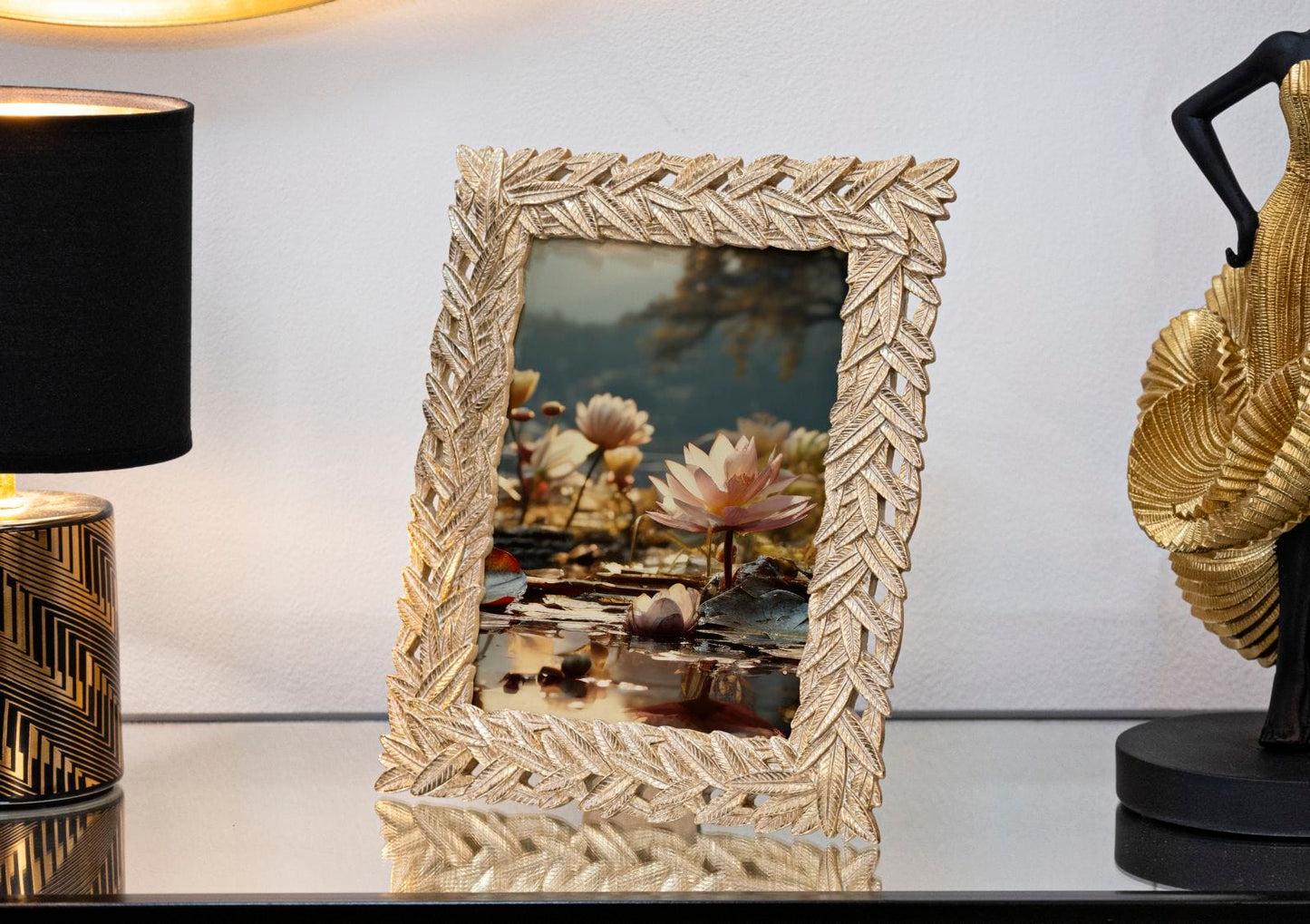 Mauro Ferretti PHOTOFRAME SOLIS CM 21,8X1,8X27 (INSIDE PHOTO SIZE CM 15X20)