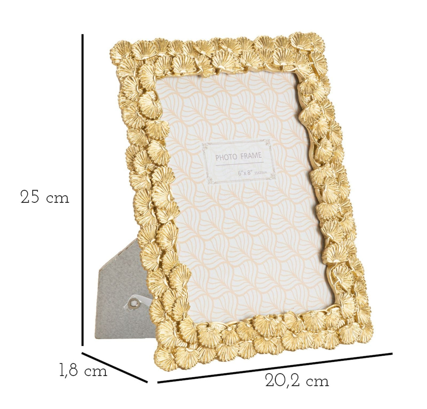 Mauro Ferretti PHOTOFRAME TAME CM 20,2X1,8X25 (INSIDE PHOTO SIZE CM 15X20)