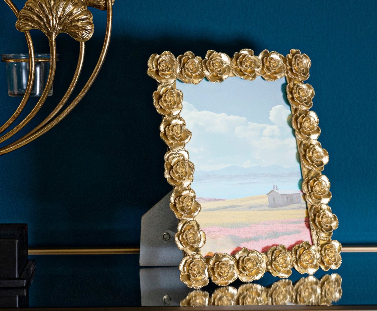 Mauro Ferretti PHOTOFRAMEROSSEN CM 21X2,5X25,5 (INSIDE PHOTO SIZE CM 15X20)