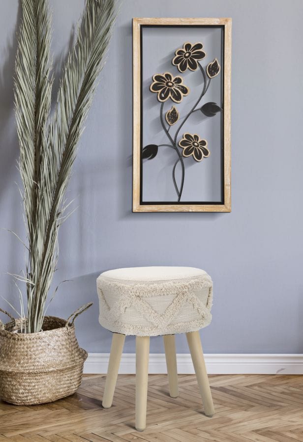 Mauro Ferretti STOOL DAMASCO TALL CM Ø 32X41