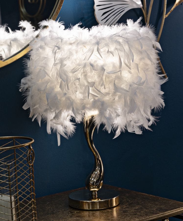 Mauro Ferretti TABLE LAMP CART WHITE CM Ø 25X47
