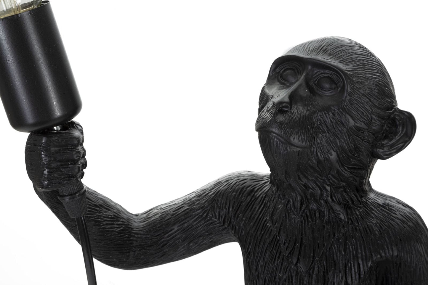 Mauro Ferretti TABLE LAMP MONKEY BLACK CM Ø 26X34X55