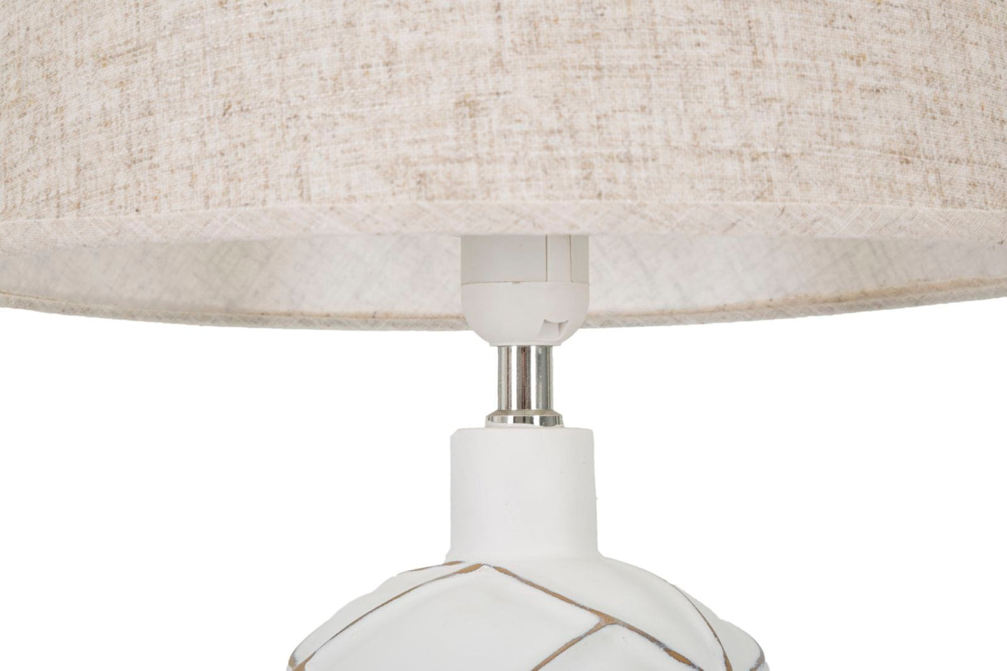 Mauro Ferretti TABLE LAMP POLYRESIN LINES CM Ø 35X60