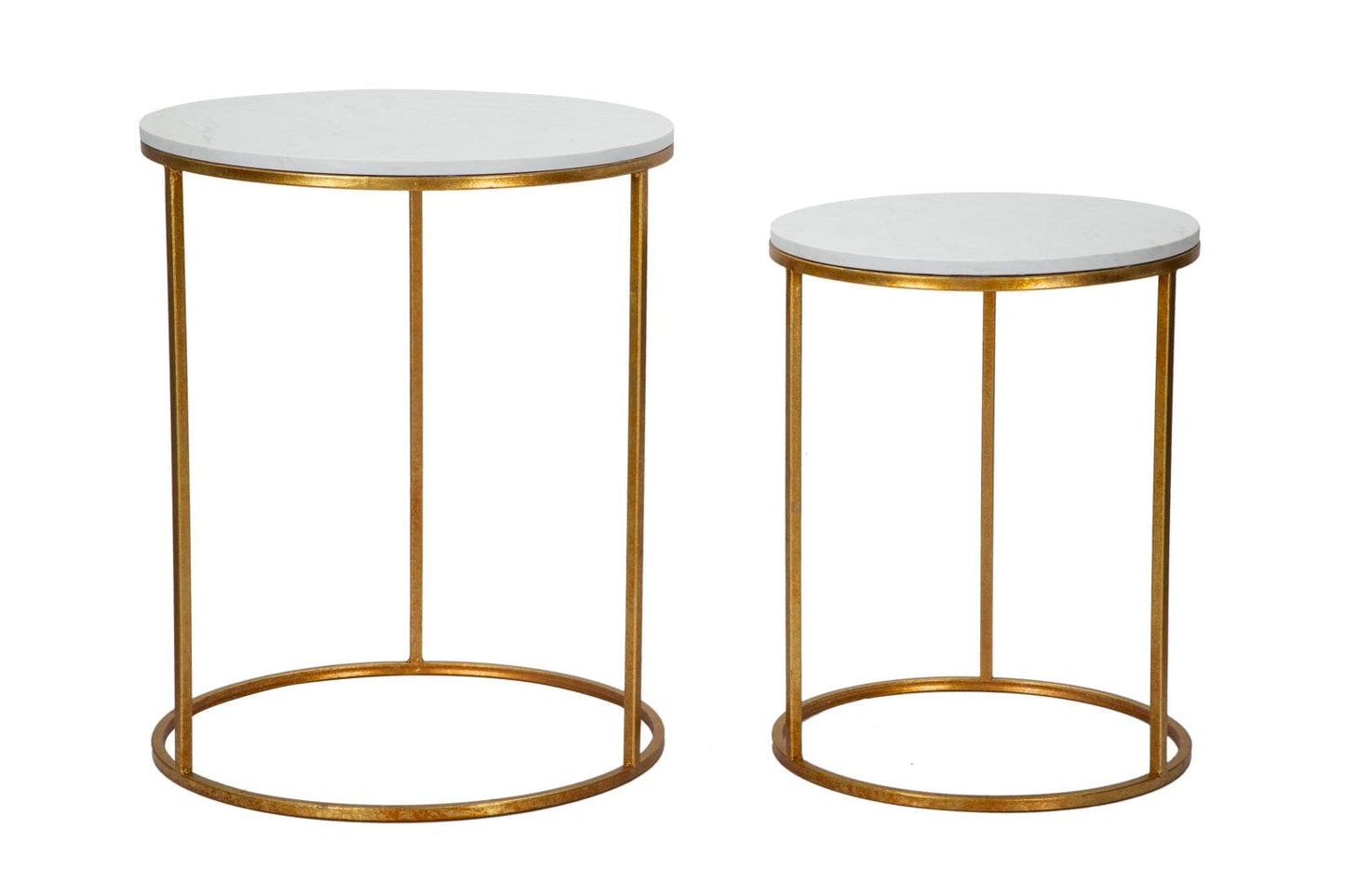Mauro Ferretti TABLE SIMPLY MARBLE COUPLE Ø 52X63-42X53