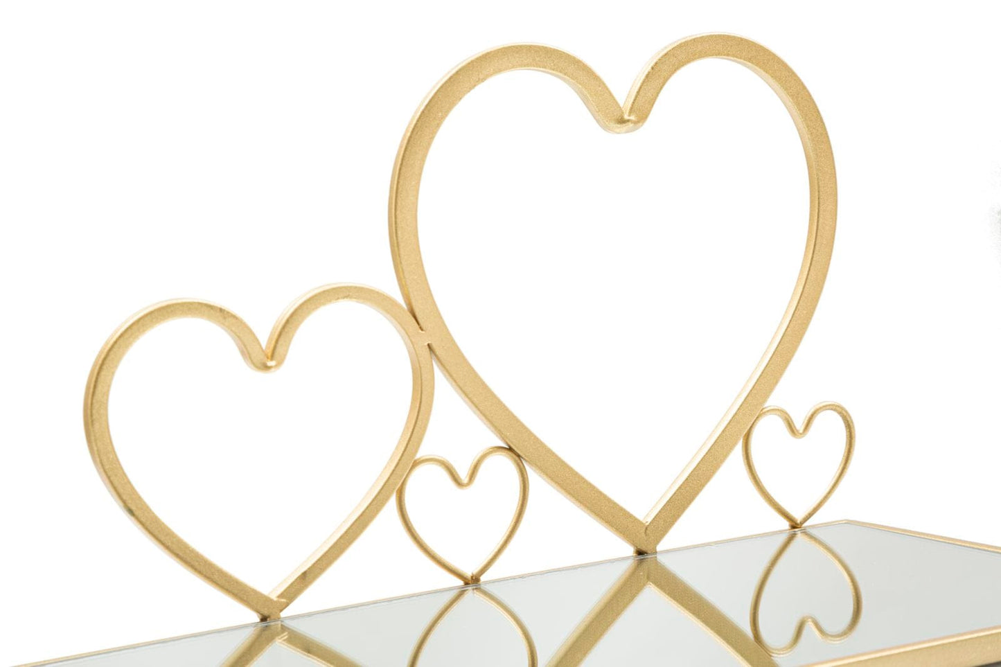Mauro Ferretti WALL BED SIDE HEARTS SET 2 PCS CM 41,5X18X21