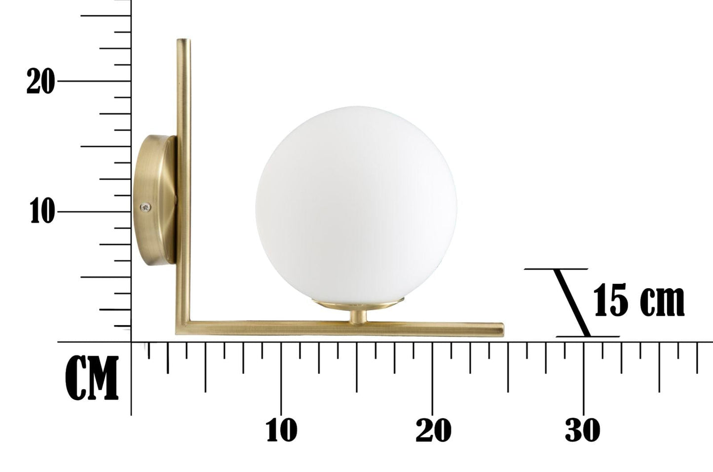 Mauro Ferretti WALL LAMP GLAMY CM 15X25X22