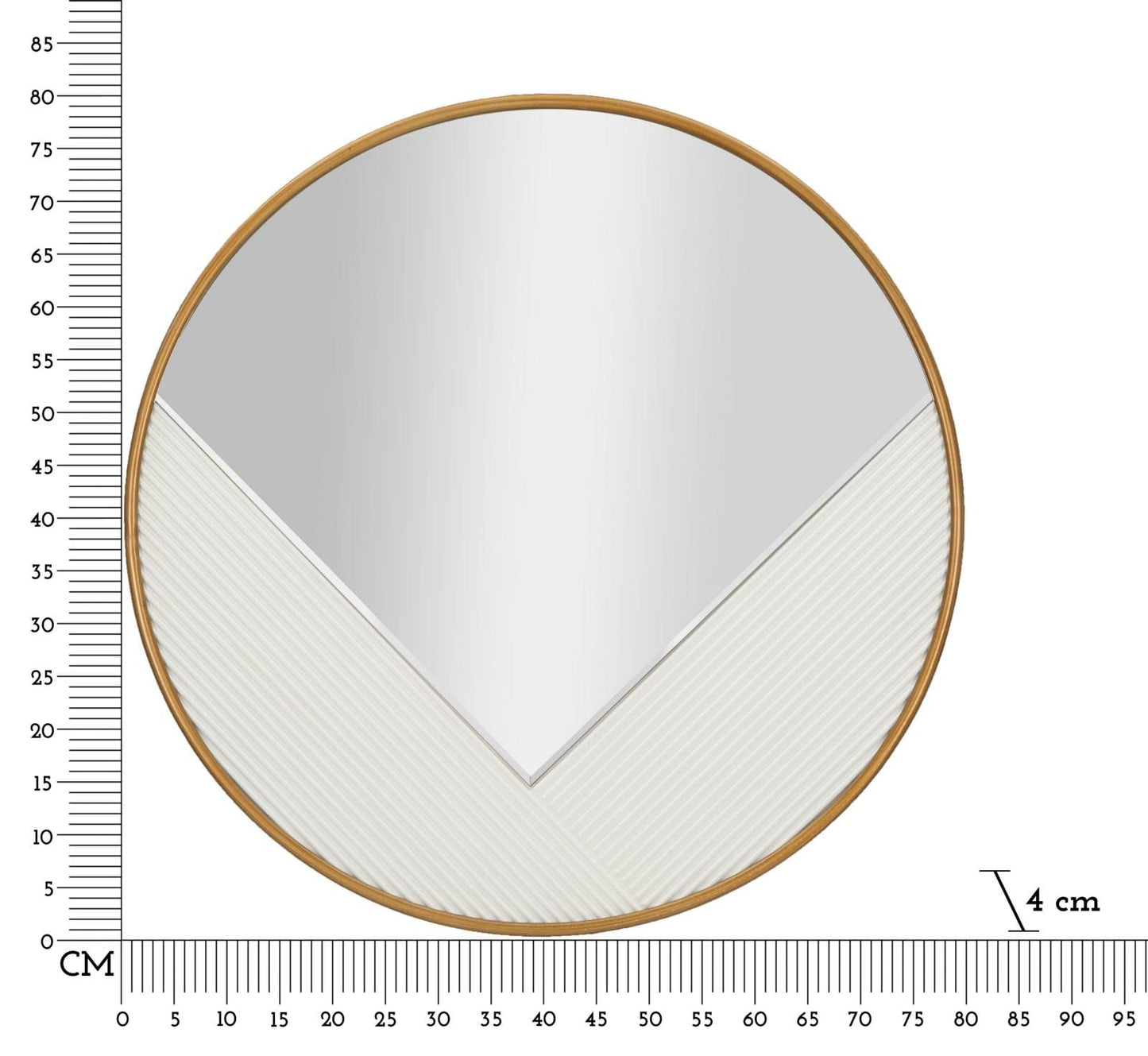 Mauro Ferretti WALL MIRROR TOLOSA CM Ø 80X4