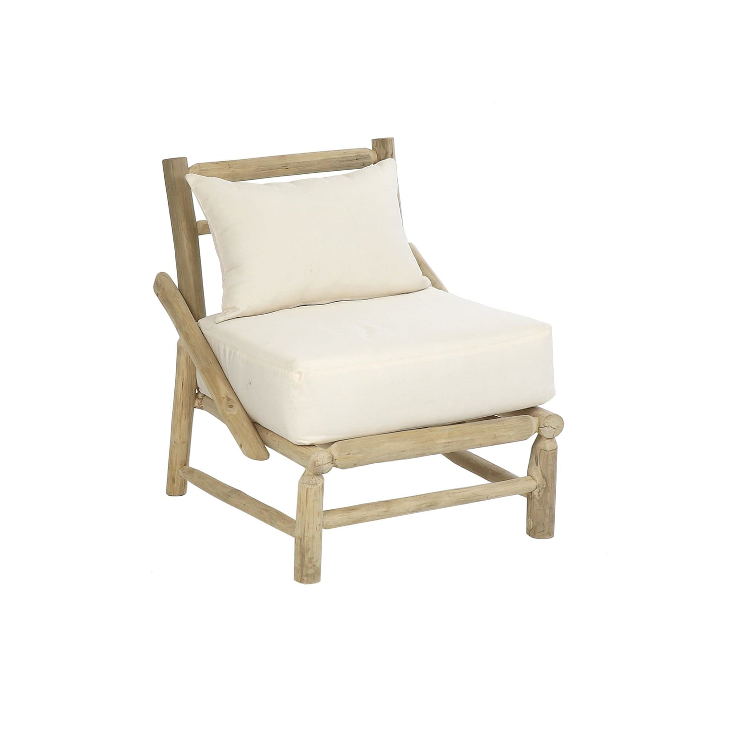 HAVANA - RELAXSTOEL - FAUTEUIL - TEAK HOUT - NATUREL | IndustrieelHuys.nl.