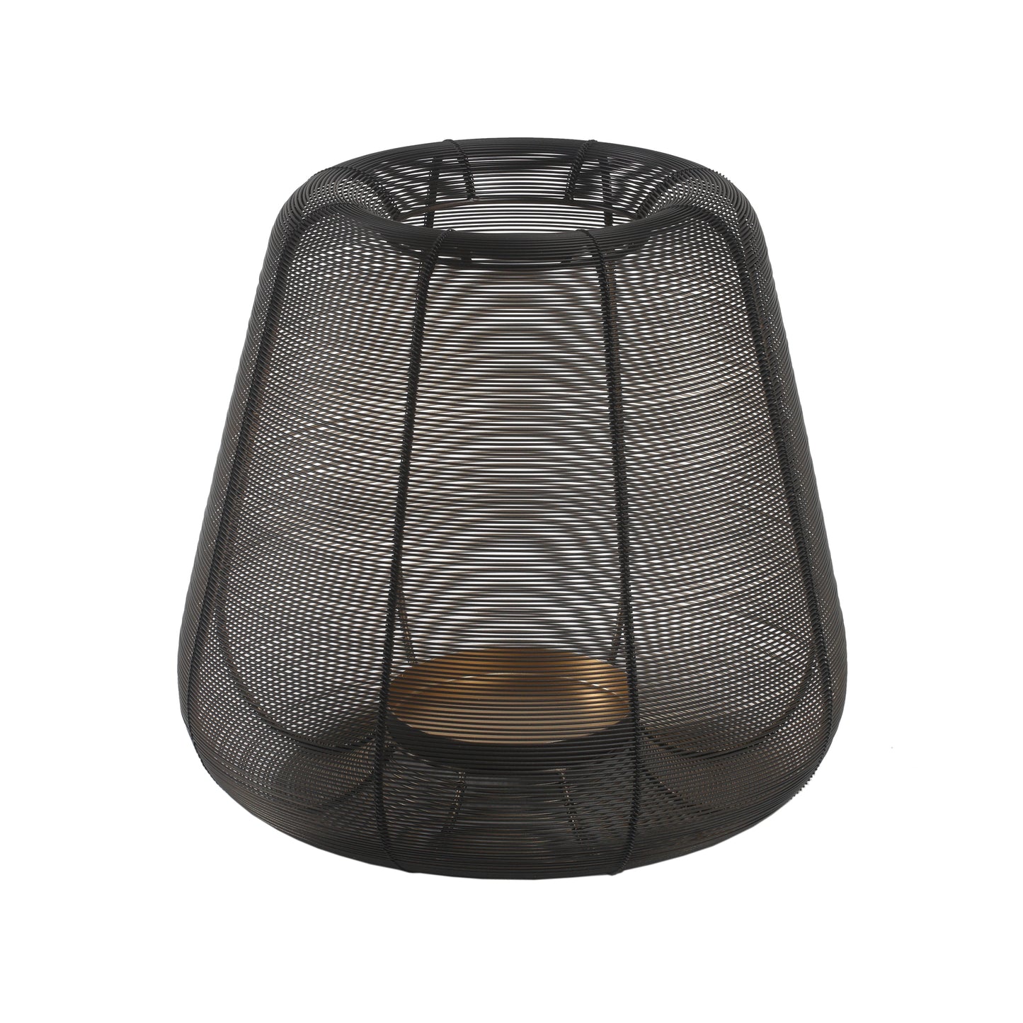 Jaden Black Iron Stormlight Small Border Round L