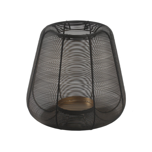 Jaden Black Iron Stormlight Small Border Round L