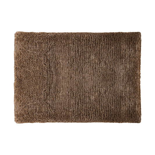 Jups Brown Fabric Handwoven Carpet S