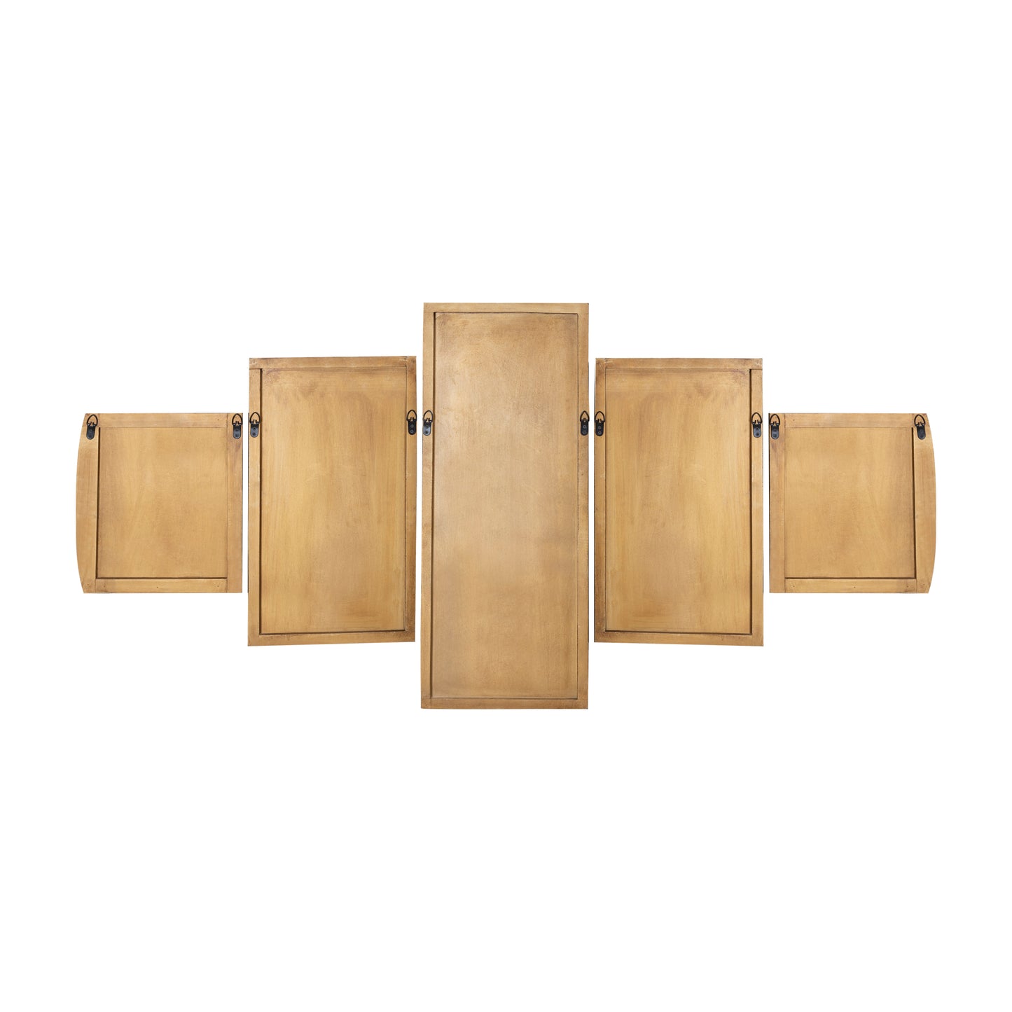 Sharlene Gold MDF Antique Carved Wallpanel 5 Pcs