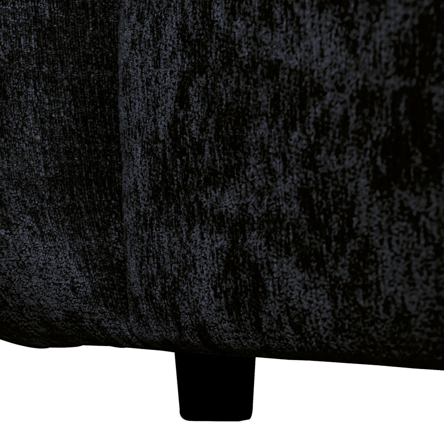 Lujo Sofa Anthracite Fiore Fabric 2 Seater Arm R