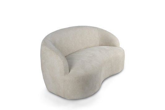Bohne Cream Nanci Fabric 2 Seater Sofa