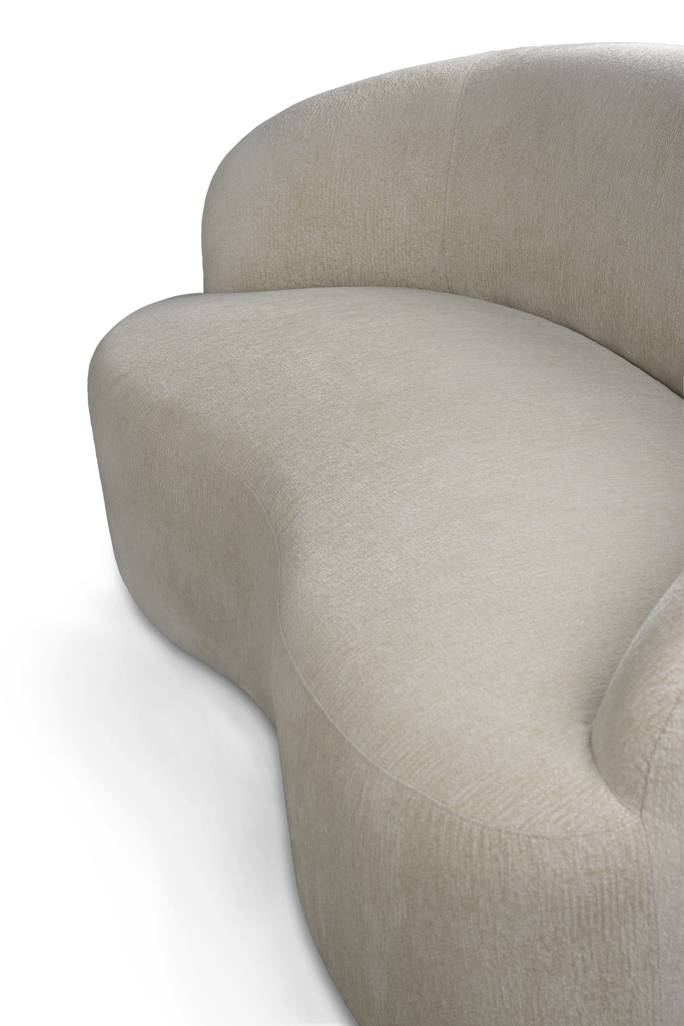 Bohne Cream Nanci Fabric 2 Seater Sofa