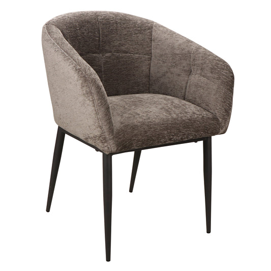 Jeno Anthracite 16 Aura Fabric Dining Chair (set of 2)