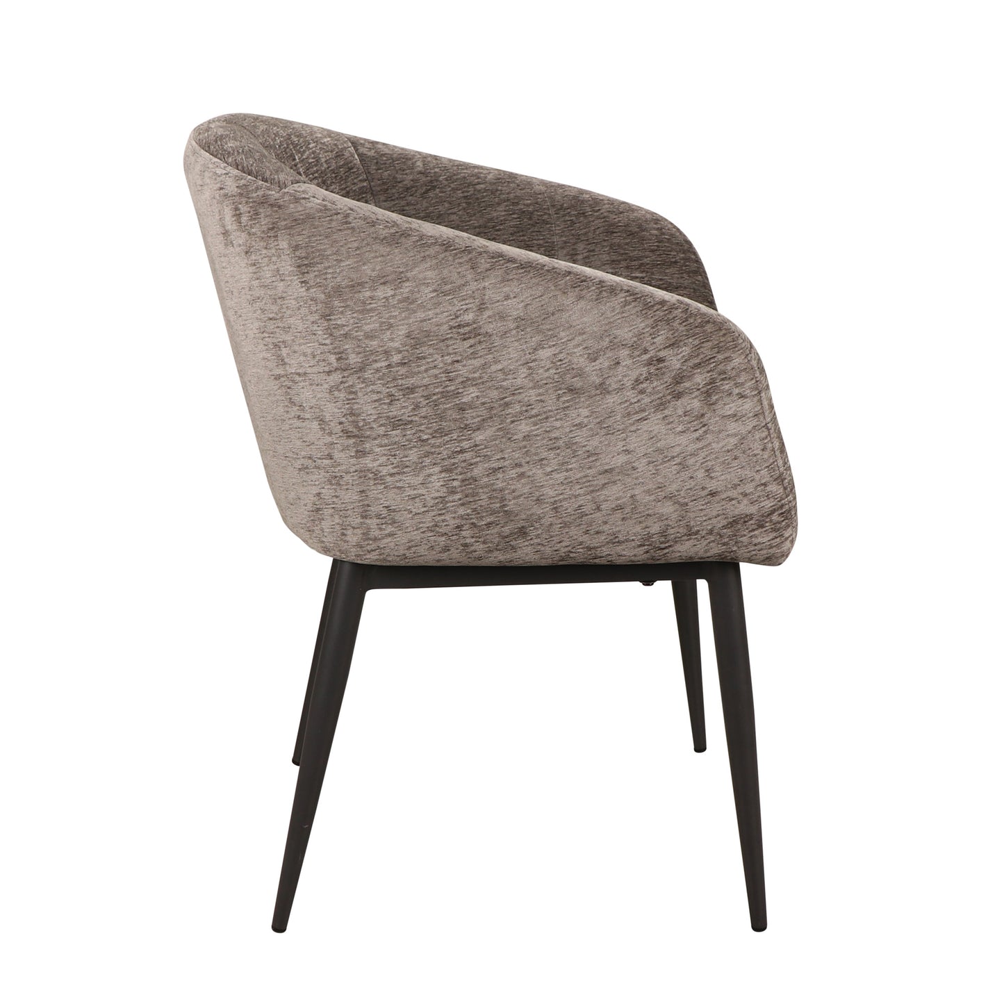 Jeno Anthracite 16 Aura Fabric Dining Chair (set of 2)